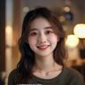 用户晓风残月的头像，年轻女性面带微笑，背景为温馨室内环境